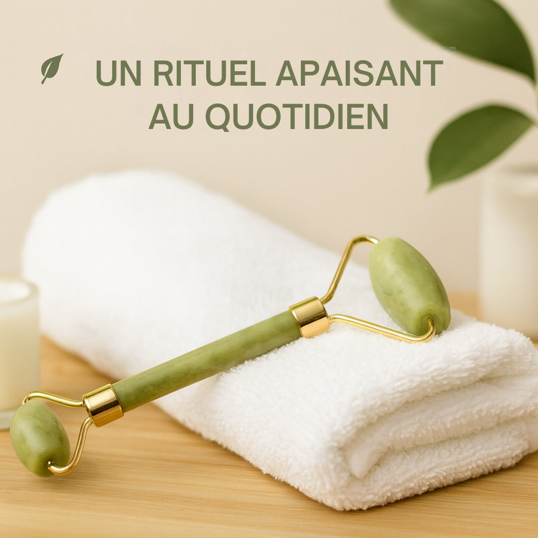 Rouleau de Jade Ritualéa – Massage Visage Naturel