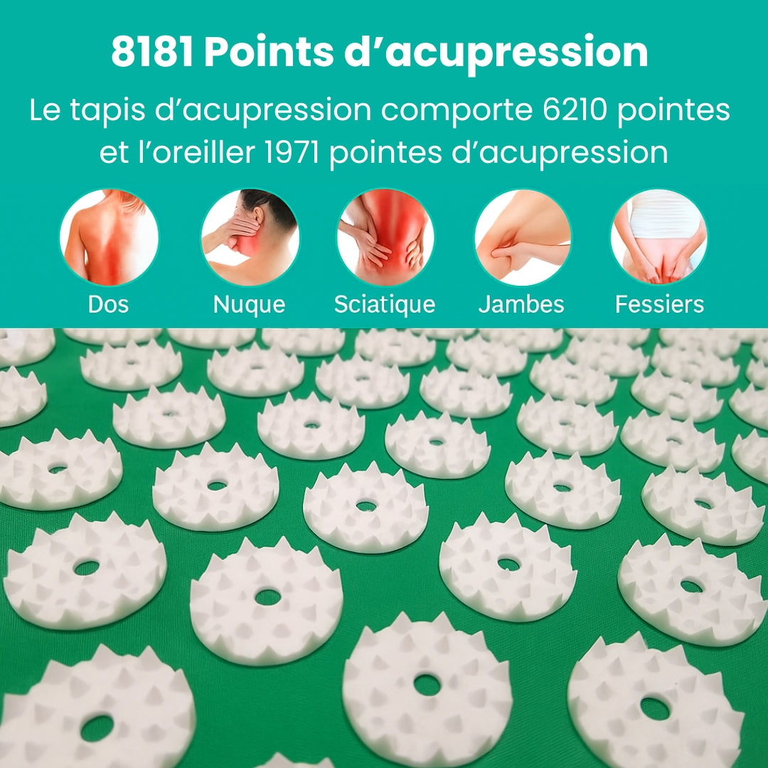 Tapis d’Acupression Ritualéa – Relaxation, Circulation & Énergie